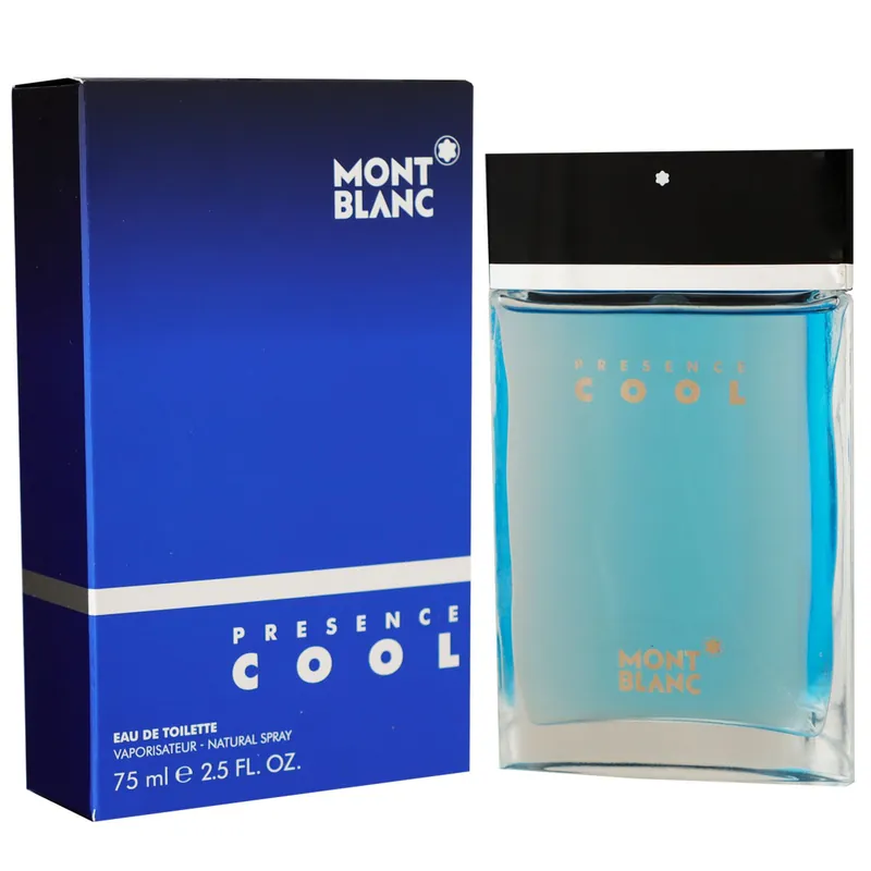 Montblanc Presence Cool 75 ml Eau de Toilette EDT Herrenduft Herren Duft Meistverkauft