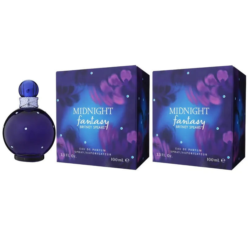 Britney Spears Midnight Fantasy 2 x 100 ml Eau de Parfum EDP Set Damenparfum Finale Aktion