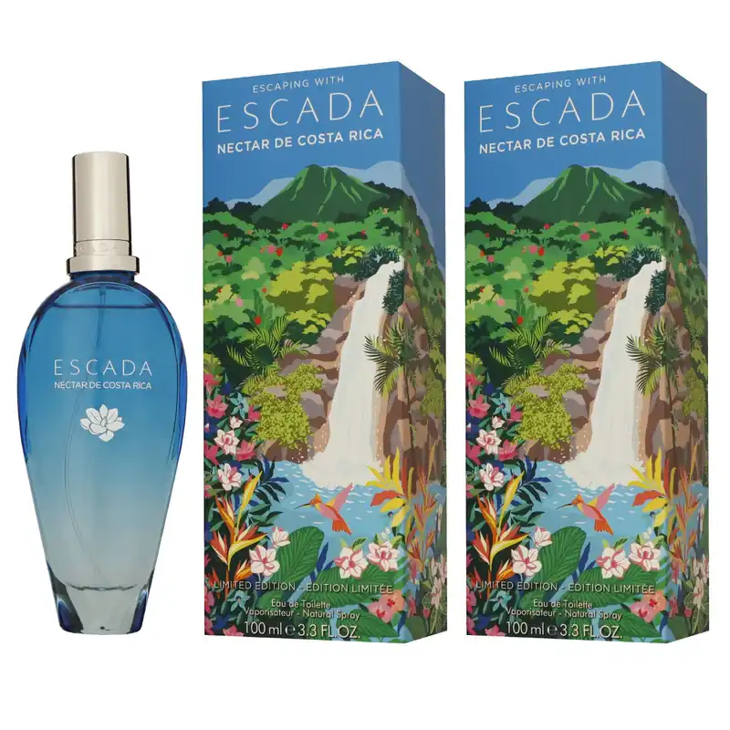 Escada Nectar de Costa Rica 2 x 100 ml Eau de Toilette EDT Set Damenduft Beliebt