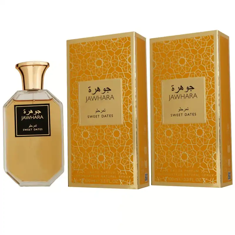 Jawhara Sweet Dates 2 x 100 ml Eau de Parfum EDP Set Unisexparfum Nur Für Kurze Zeit