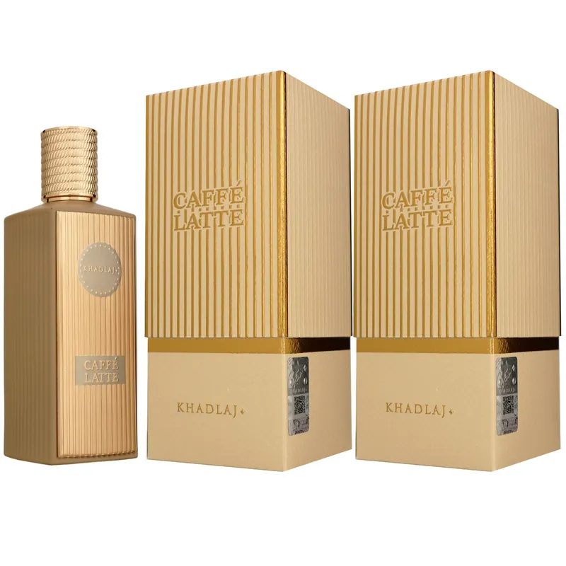 Khadlaj Caffe Latte 2 x 100 ml Eau de Parfum EDP Set Unisexparfum Bestseller