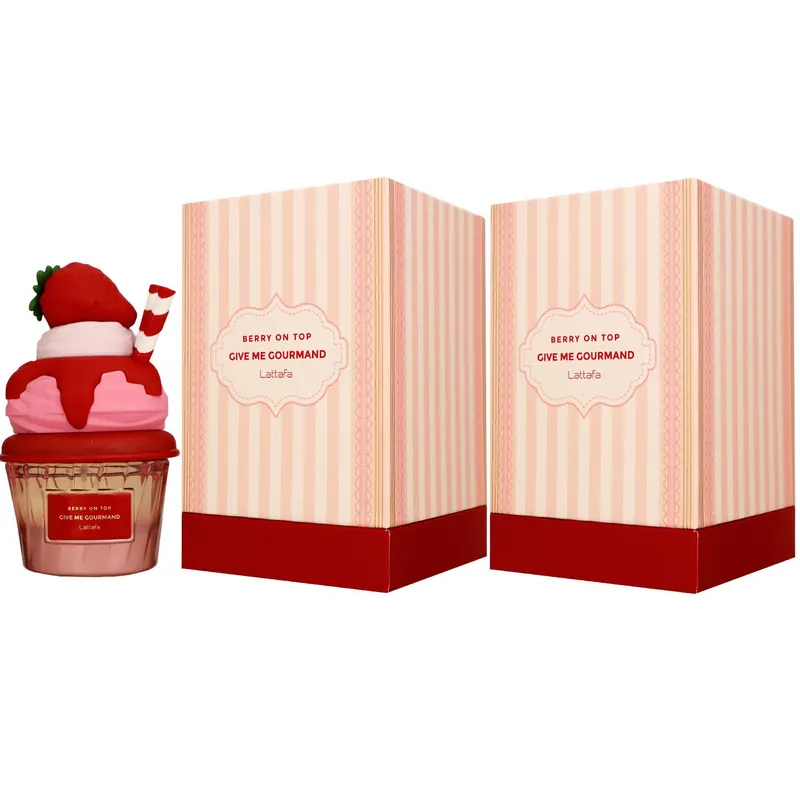 Lattafa Give Me Gourmand Berry on Top 2 x 75 ml Eau de Parfum EDP Set Begrenztes Angebot