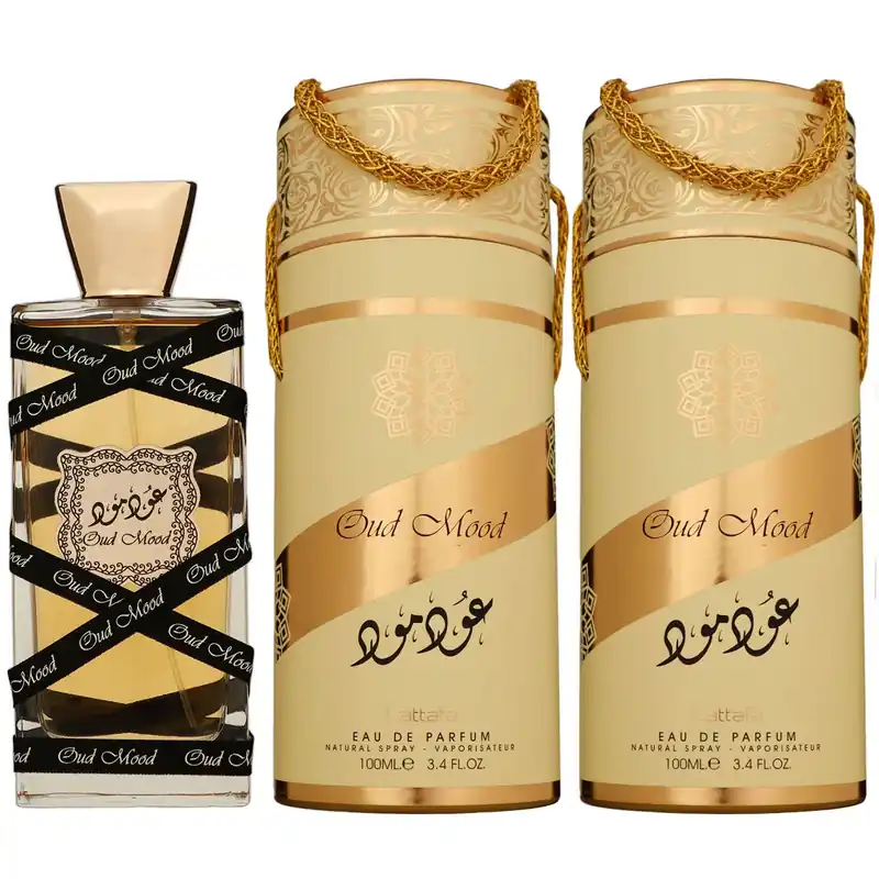 Bestpreis Lattafa Oud Mood 2 x 100 ml Eau de Parfum EDP Unisexparfum Set