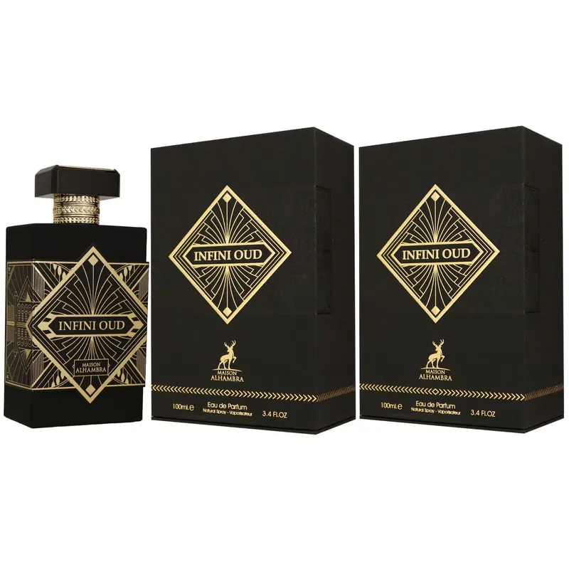Maison Alhambra Infini Oud 2 x 100 ml Eau de Parfum EDP Set Unisexparfum Versand Am Gleichen Tag