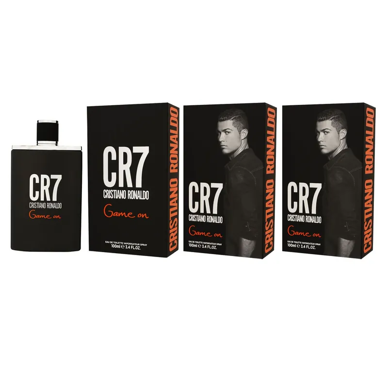Schneller Versand Cristiano Ronaldo CR7 Game On 3 x 100 ml Eau de Toilette EDT Herrenduft Set