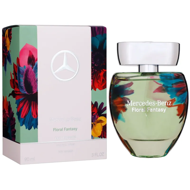 Billig B WARE Mercedes-Benz Floral Fantasy 90 ml Eau de Toilette EDT Damenduft