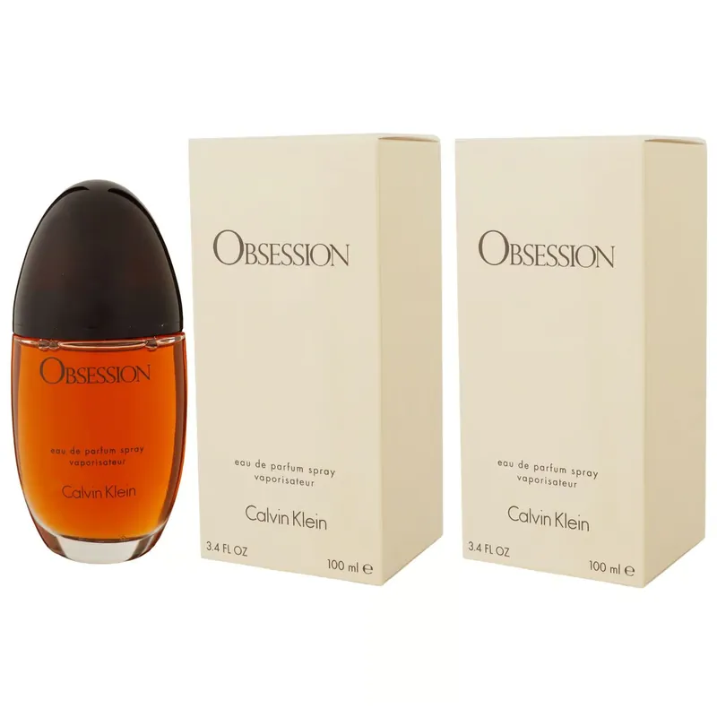 Calvin Klein Obsession 2 x 100 ml Eau de Parfum EDP Set Damenparfum Preisreduziert