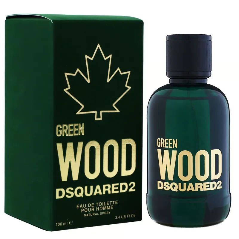 Dsquared2 Green Wood 100 ml Eau de Toilette EDT Herrenduft Neu Im Sortiment