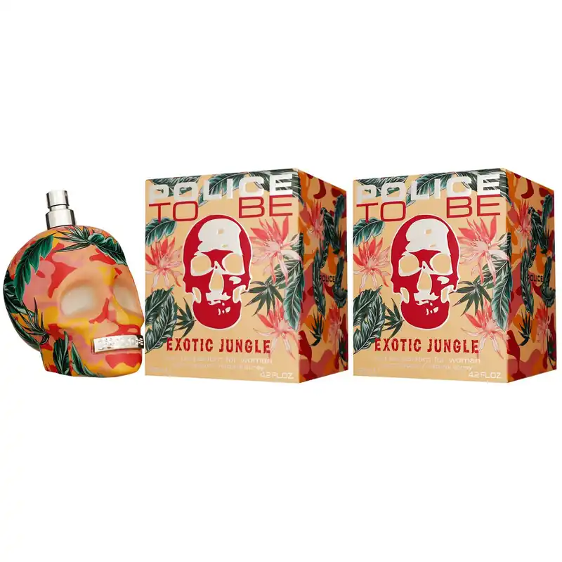 Letzte Chance Police To Be Exotic Jungle Woman 2 x 125 ml Eau de Parfum EDP Set