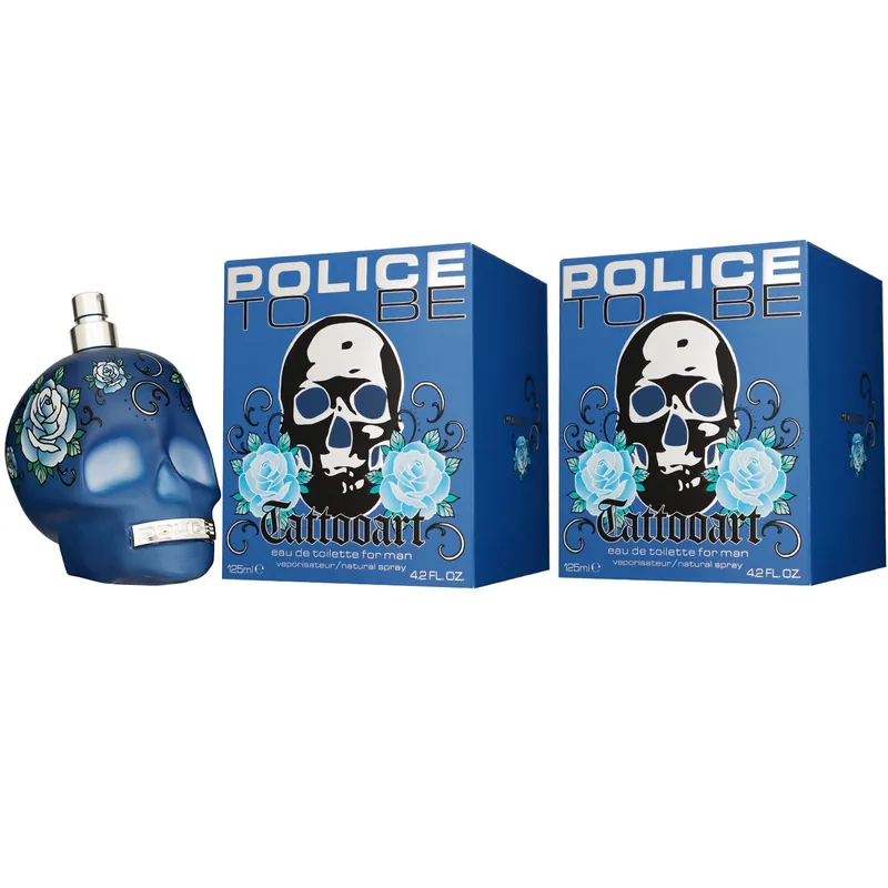 Neue Kollektion Police To Be Tattooart for Man 2 x 125 ml Eau de Toilette EDT Set