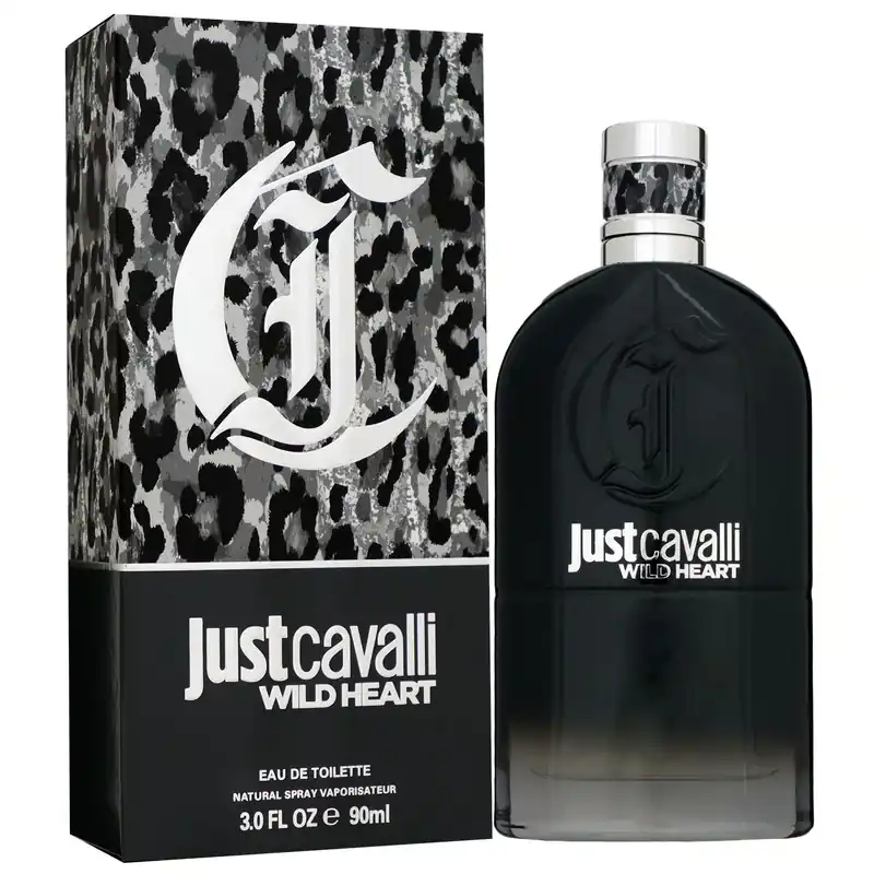 Roberto Cavalli Just Cavalli Wild Heart for Him 90 ml Eau de Toilette EDT Super-Preis