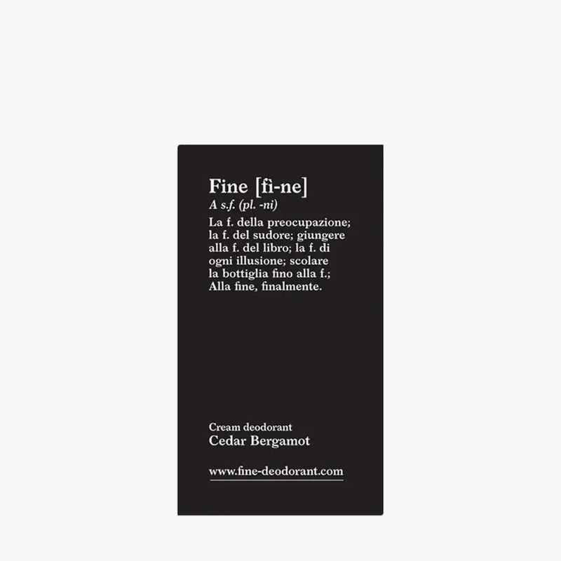 Deodorant Cedar Bergamot Probe Knallerangebot