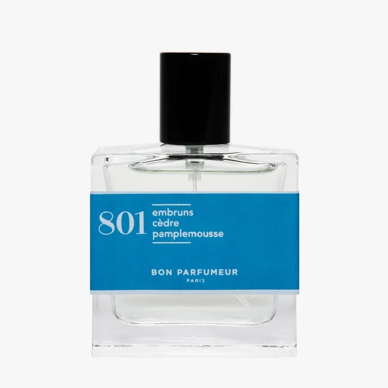 801 Eau de Parfum – Sea Spray, Cedar, Grapefruit – 30ml Geprüft