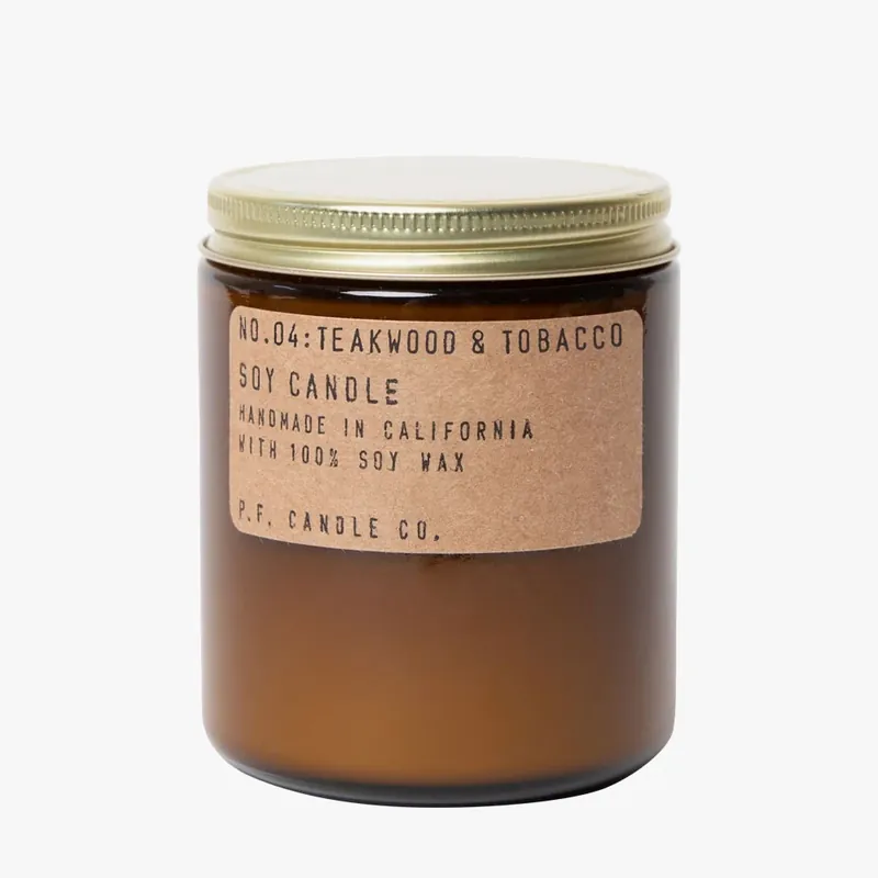Teakwood & Tobacco – Soy Candle Standard Size Online Kaufen
