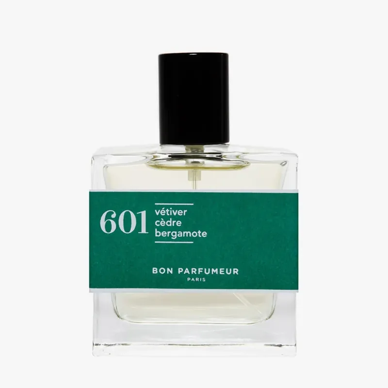 601 Eau de Parfum – Vetiver, Cedar, Bergamot – 30ml Echt