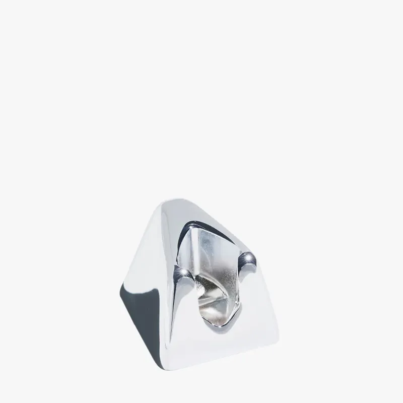 The Leaf Razor Stand – Chrome Echt
