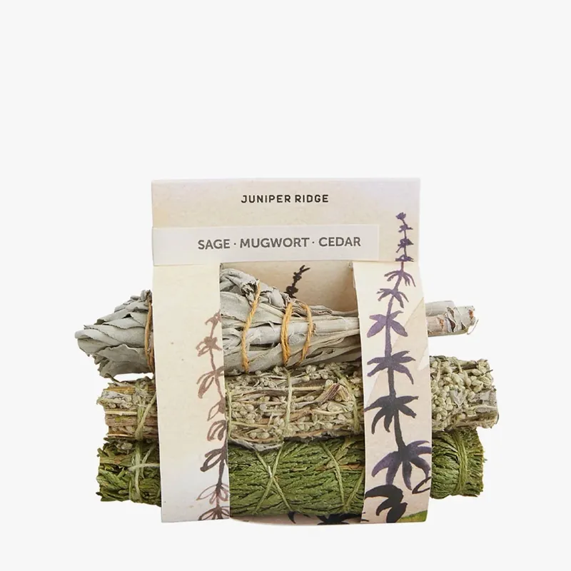 Sage, Mugwort & Cedar – Natural Incense Bundle Wochenendangebot