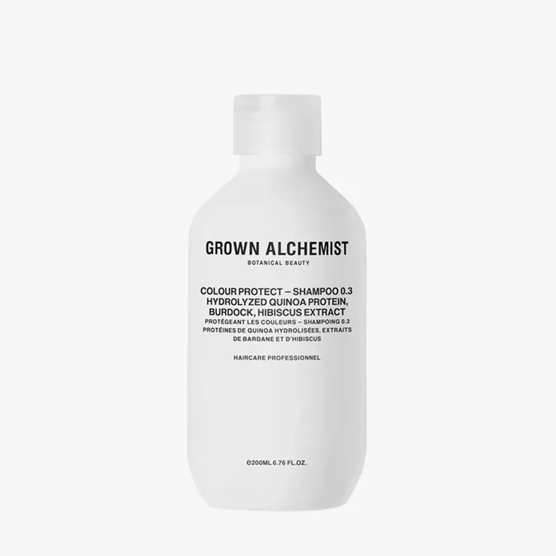 Begrenztes Angebot Colour Protect – Shampoo 0.3 Hydrolyzed Quinoa Protein, Burdock, Hibiscus Extract – 200ml