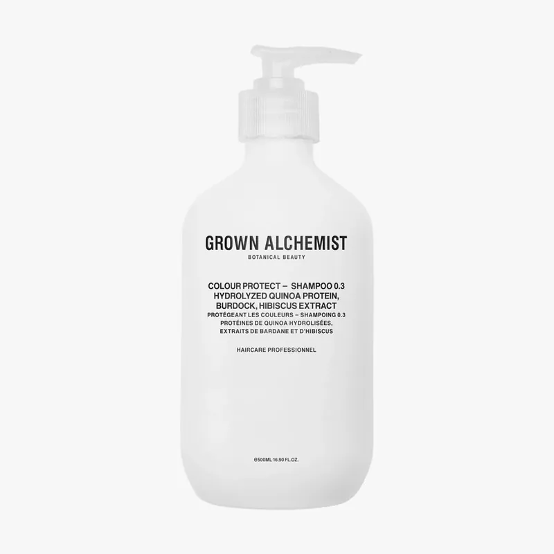 Colour Protect – Shampoo 0.3 Hydrolyzed Quinoa Protein, Burdock, Hibiscus Extract – 500ml Ausverkauf