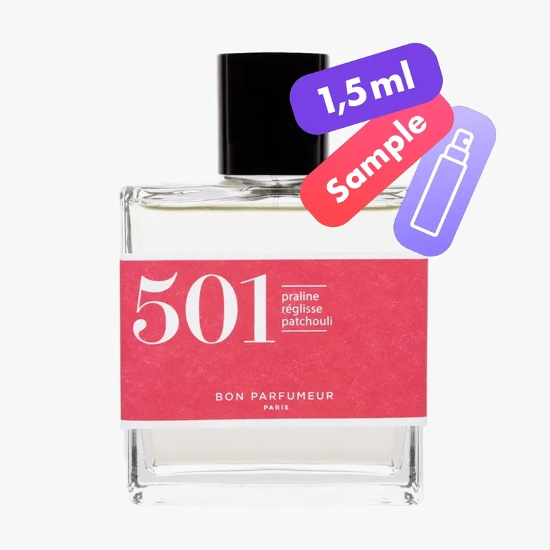 501 Eau de Parfum – Praline, Réglisse, Patchouli – Sample Top-Angebot