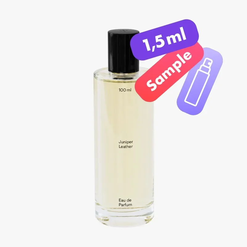 Juniper Leather – Eau de Parfum – Sample Heißes Angebot