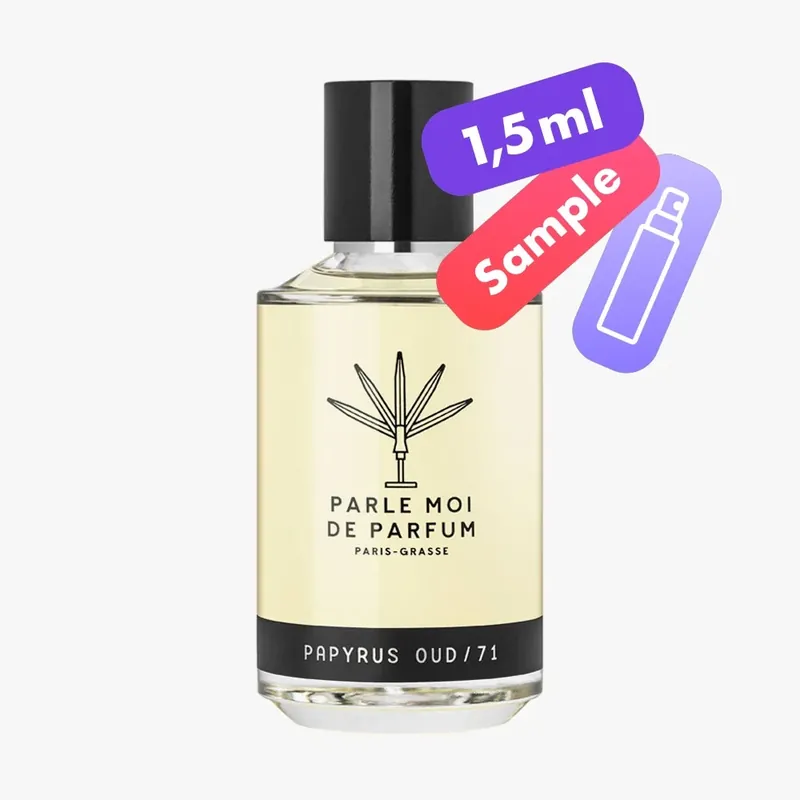 Markenware Papyrus Oud / 71 – Eau de Parfum – Sample