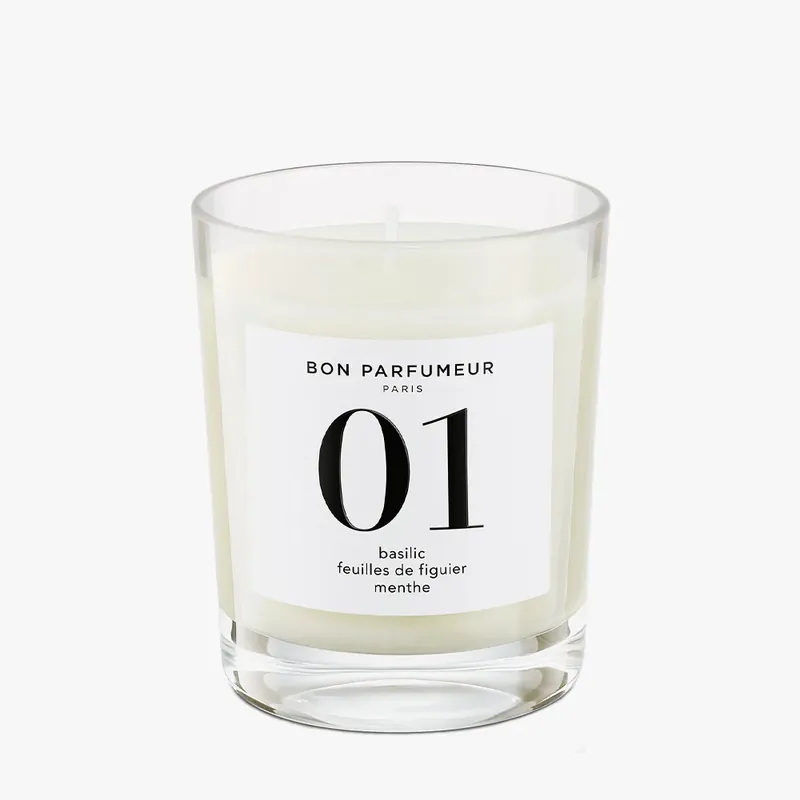 Candle 01 – Basil, Fig Leaves, Mint Beliebt