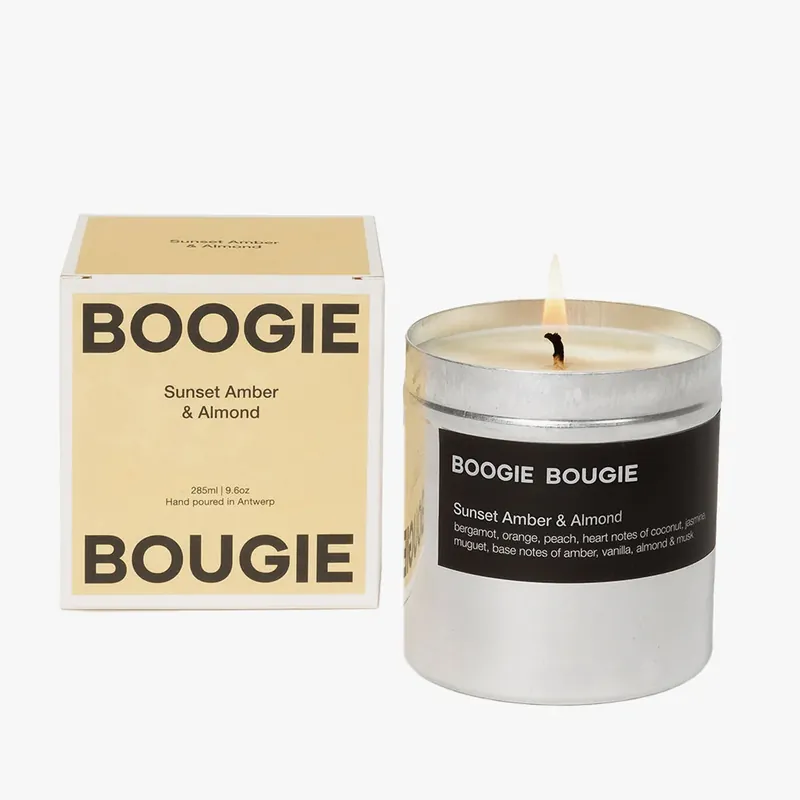 Sunset Amber & Almond – Soy Candle Angebot