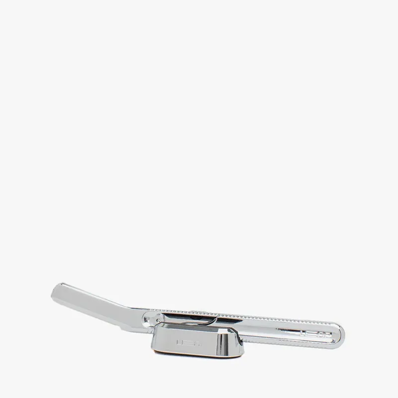 Letzte Chance The Leaf Dermaplaner Kit – Chrome