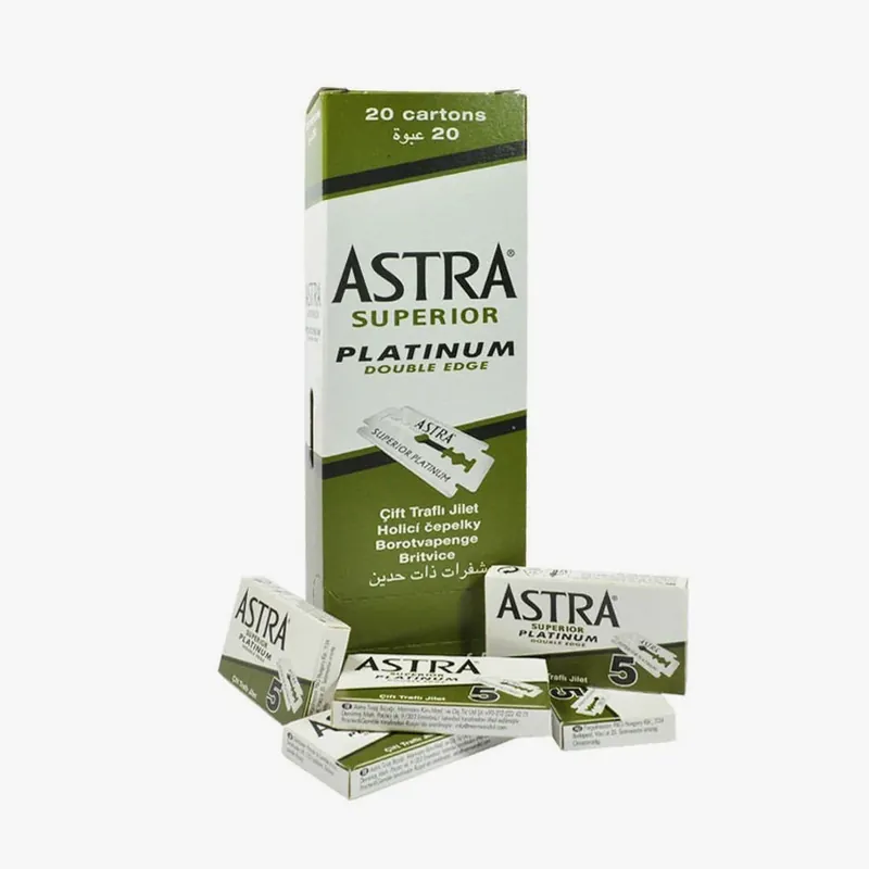 Superior Platinum Double Edge Rasierklinge (100 Stk.) Mega-Angebot