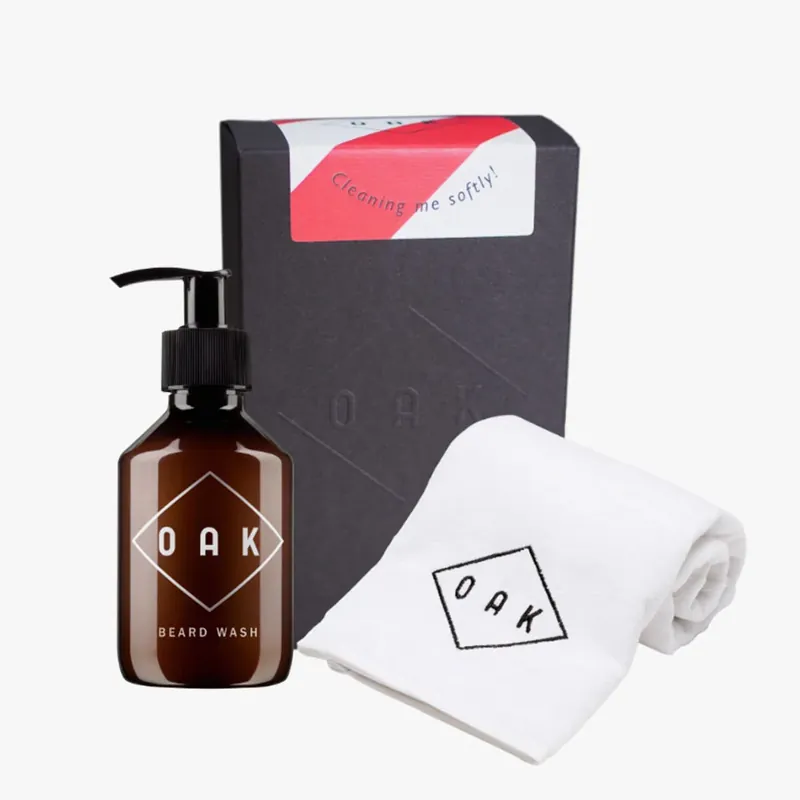 Beard Wash & Towel Kit Markenprodukt