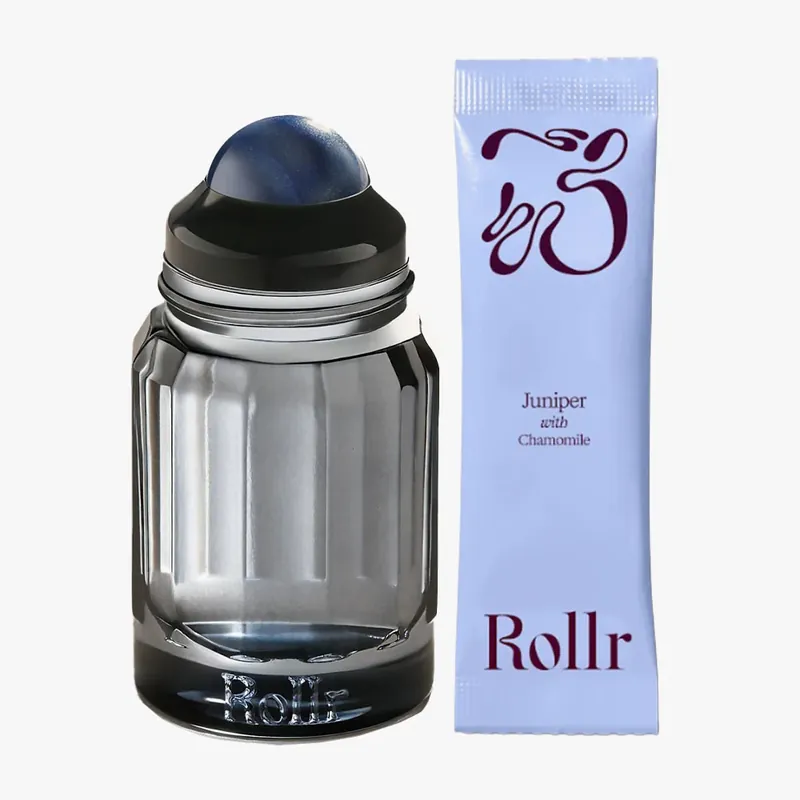 Blue Dumortierite – Deo-Roller (Juniper & Camomile) Ausverkauf