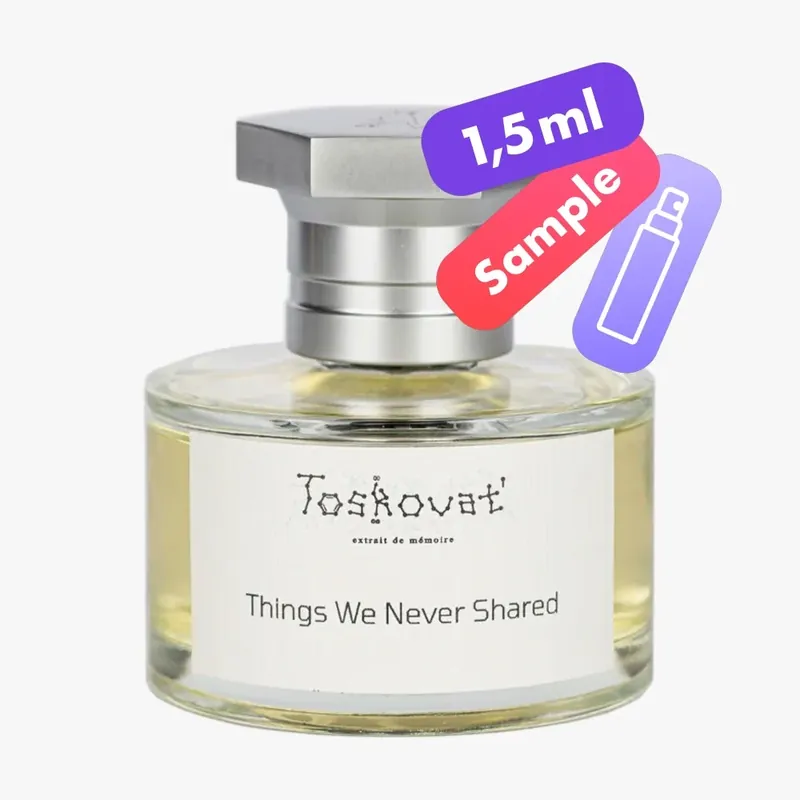 Schnäppchen Things We Never Shared – Extrait de Parfum – Sample