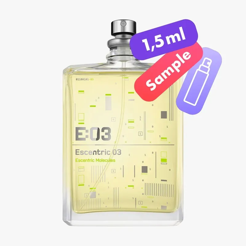 Escentric 03 – Eau de Toilette – Sample Nur Heute