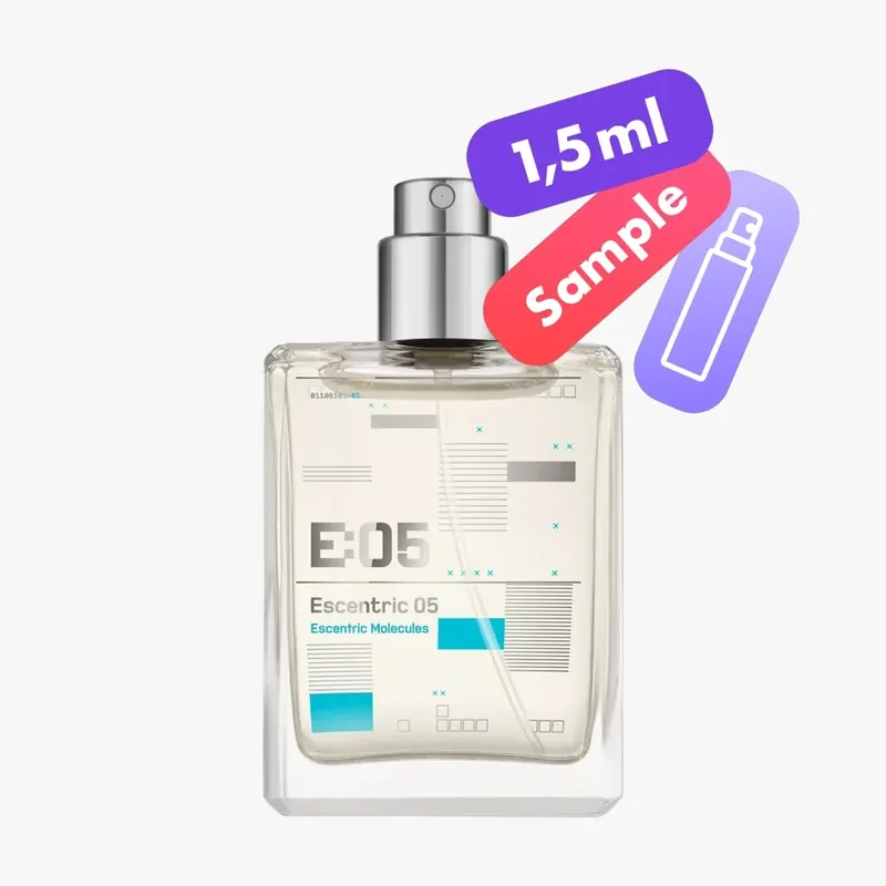 Escentric 05 – Eau de Toilette – Sample Solange Der Vorrat Reicht