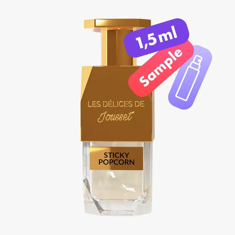 Geprüft Sticky Popcorn – Extrait de Parfum – Sample