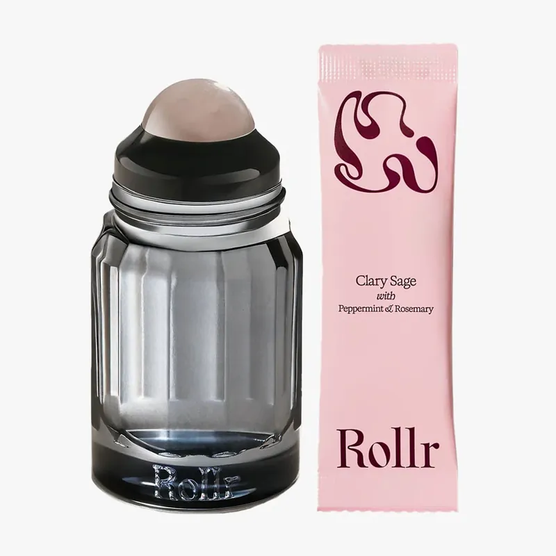 Rose Quartz – Deo-Roller (Clary Sage & Rosemary) Neue Ware