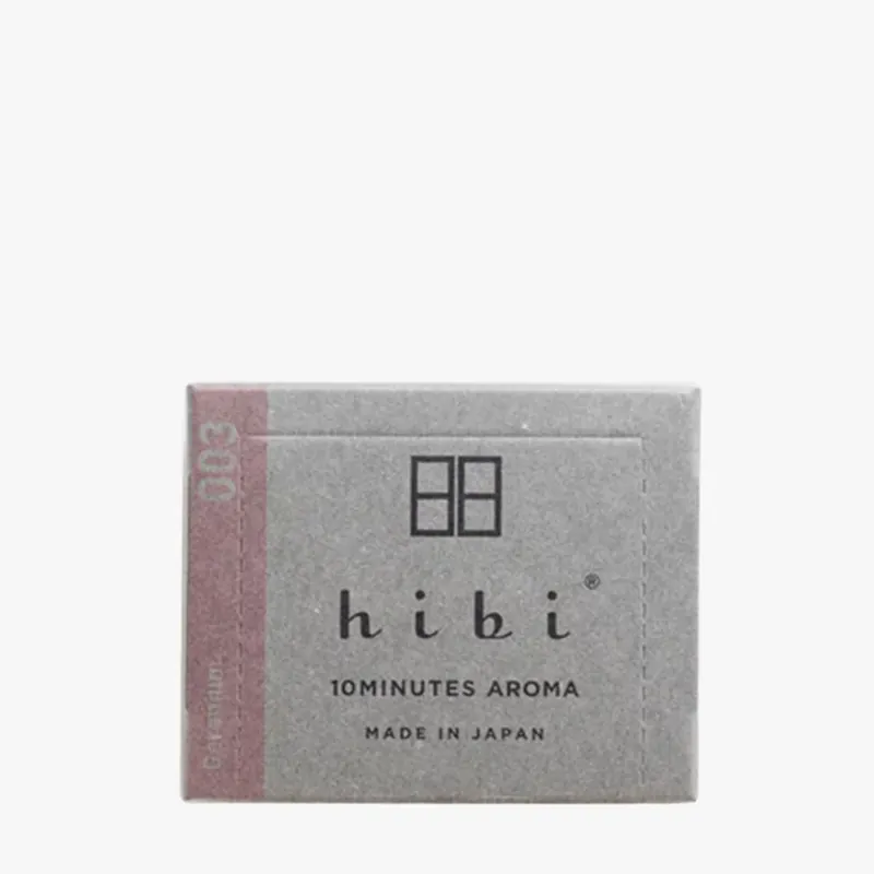 Nur Für Kurze Zeit 003 Geranium – 10 Minute Aroma – Regular Series – Large Box