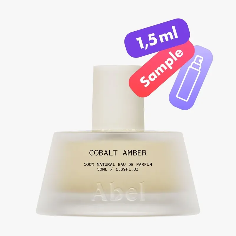 Cobalt Amber – Eau de Parfum – Sample Must-Have