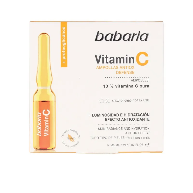 Babaria VITAMIN C antiox defense ampollas Zertifiziert