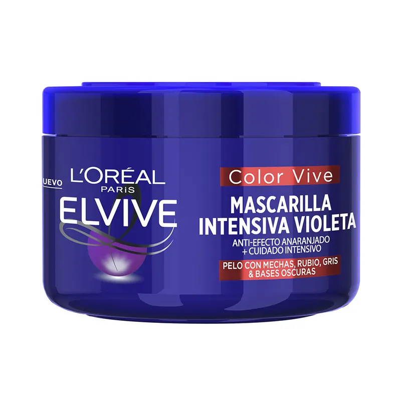 L‘Oréal París ELVIVE COLOR-VIVE VIOLETA Intensivmaske Begrenztes Angebot