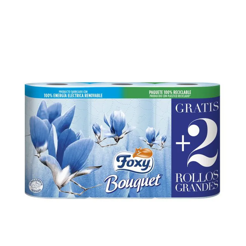 Schneller Versand Foxy BOUQUET Toilettenpapier Farbe & Parfüm 3 Schichten