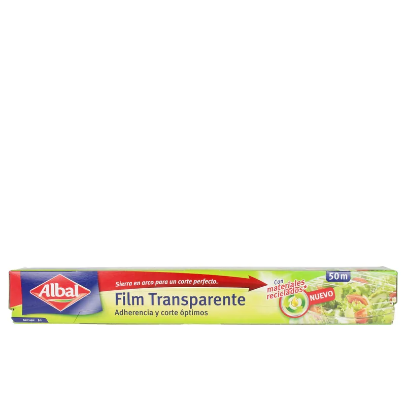 Preiswert Albal Transparente Folie mit einfachem Schneidesystem, 50 Meter