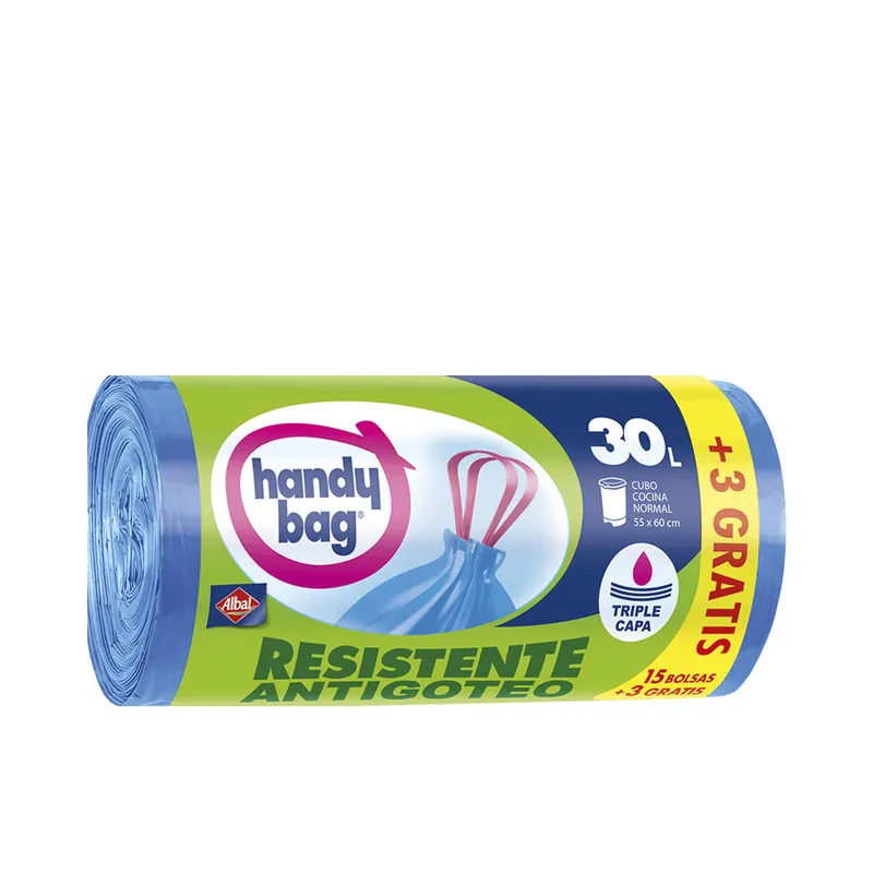 Albal HANDY BAG ANTIBAKTERIELLE Müllbeutel 30 Liter Versand Am Gleichen Tag
