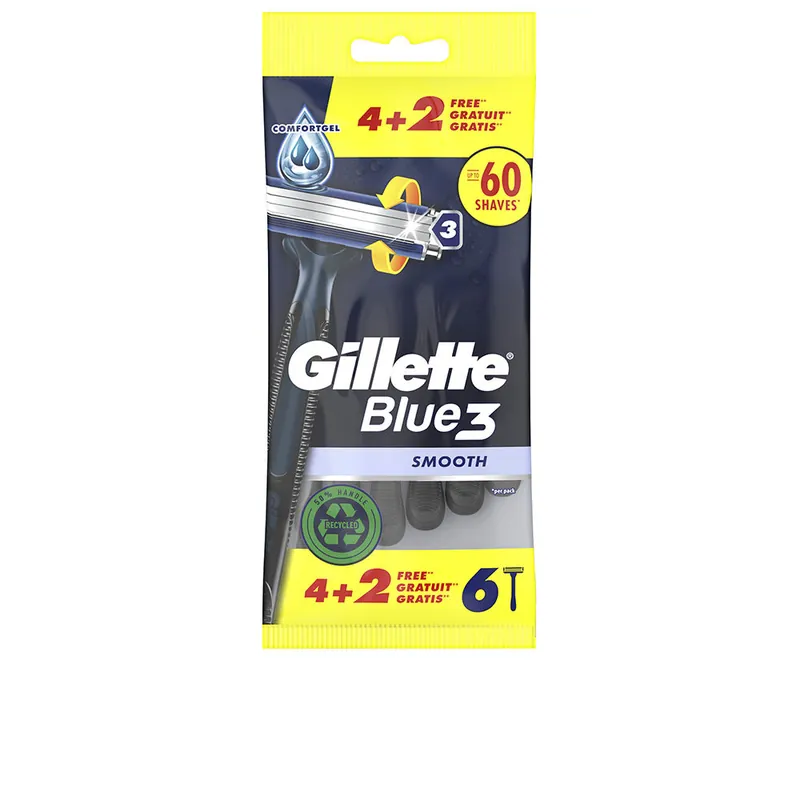 Gillette GILLETTE BLUE 3-Klingen-Einwegrasierer Echt