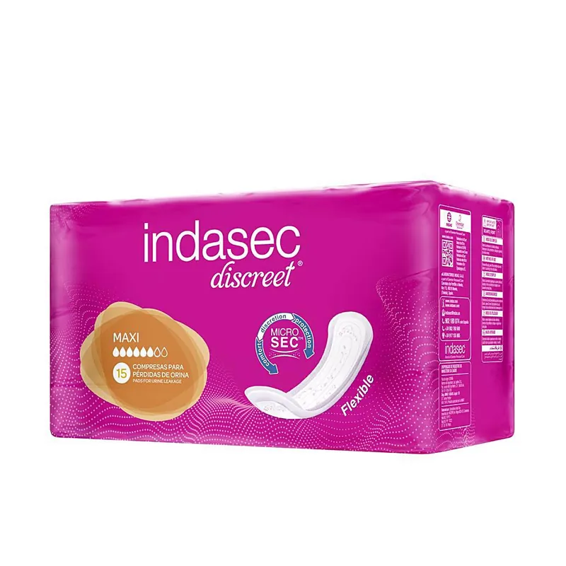 Aktuell Indasec DISCREET pérdidas leves maxi
