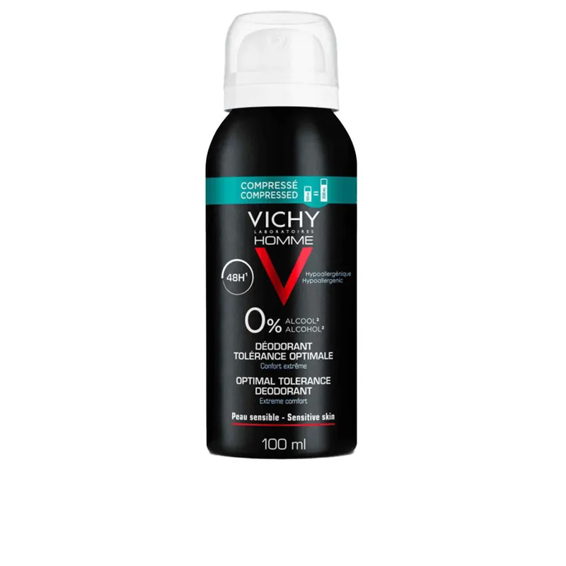 Vichy Laboratoires HOMME tolérance optimale sensitive deo spray Solange Der Vorrat Reicht