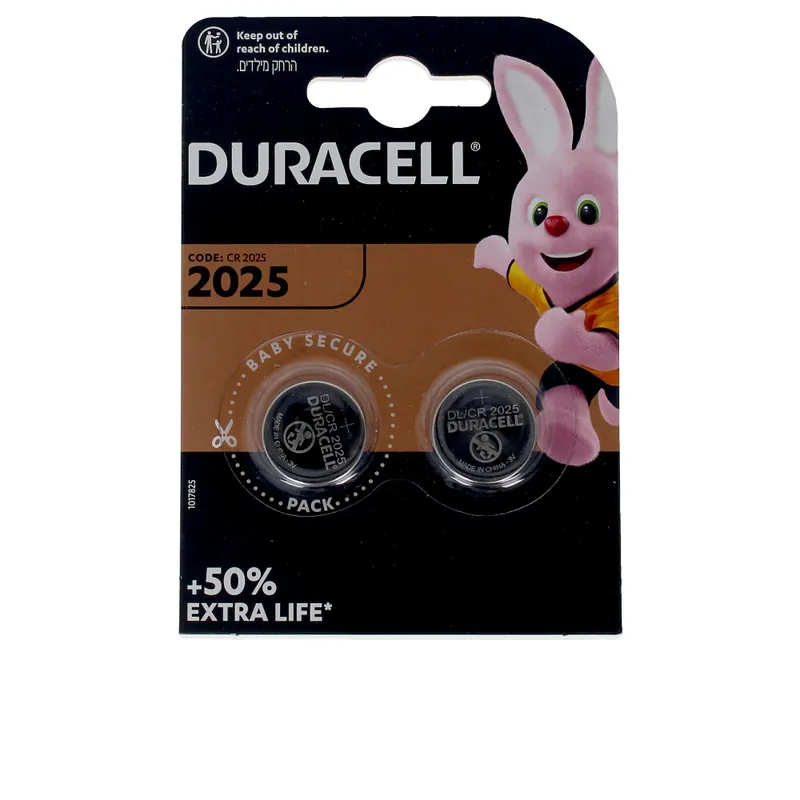 Duracell DURACELL BUTTON LITHIUM 3V 2025 DL/CR2025 Batterien Nur Für Kurze Zeit