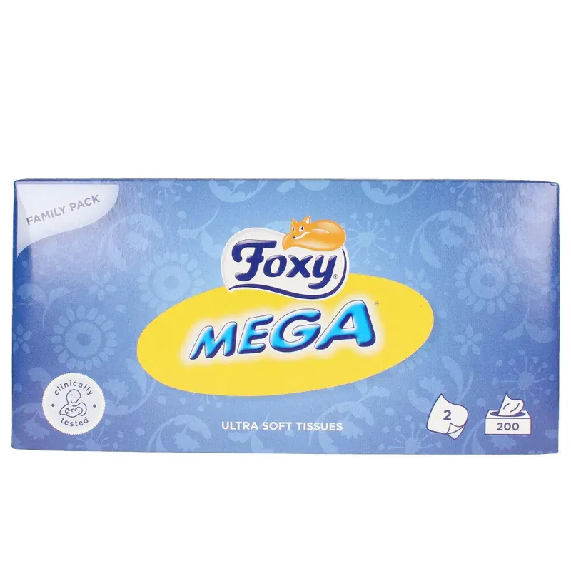 Letzte Chance Foxy FACIAL MEGA pañuelos