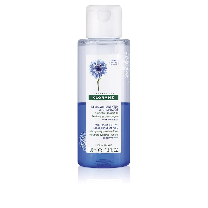 Klorane ECO CROPPED Cornflower wasserfester Make-up-Entferner Versand Am Gleichen Tag
